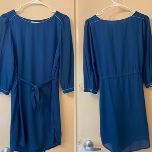 H&M blue mini dress. Very gently used.